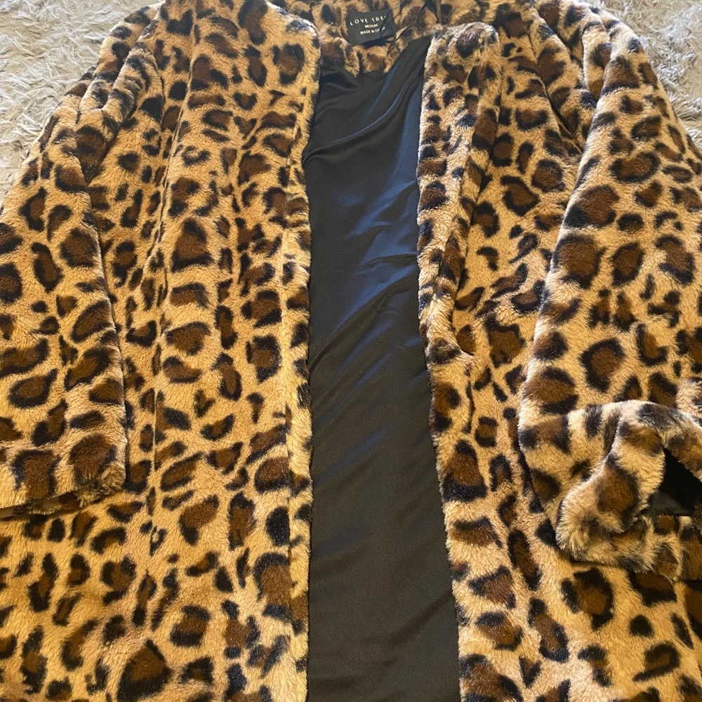 Cheetah Fur Jacket